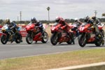 Race start at Mallala